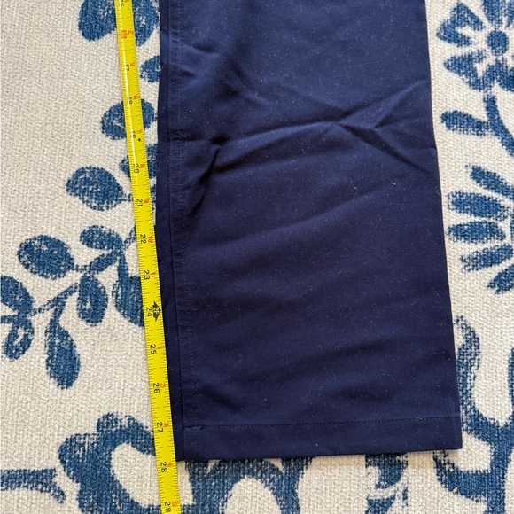 Figs Navy Catarina (S) scrub top and matching Livingston Basic (XSP) scrub pants - Picture 3 of 8